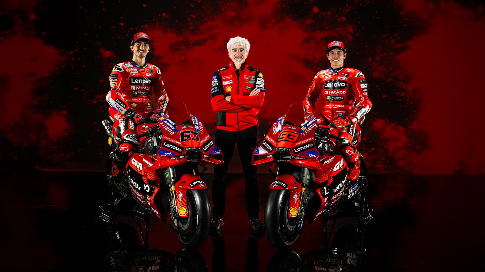 The 2025 Factory Ducati MotoGP team